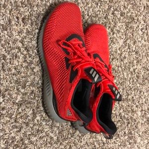 Adidas red Alphabounce